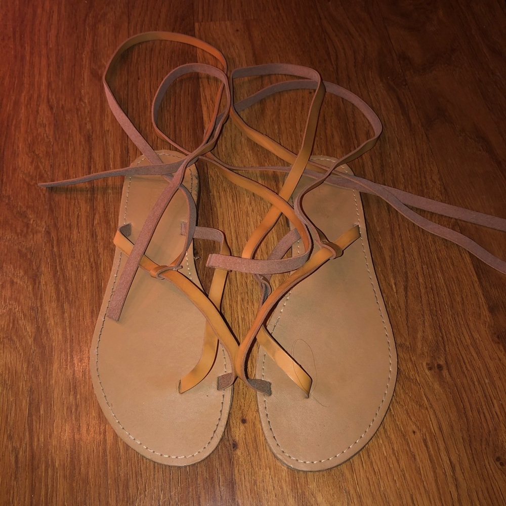 Lace up Gladiator sandals